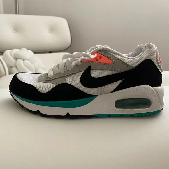 Nike Air Max Correlate Women's Black White Teal Coral size 6 - Picture 5 of 9